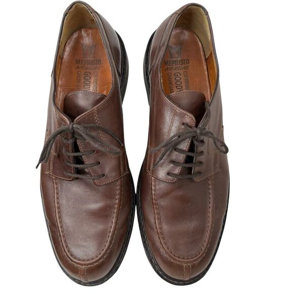 MEPHISTO Phoebus In Dark Brown Smooth Leather Men's Size 10.5 - Picture 12 of 16